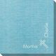 Corner Text with Inspirational Cross Bamboo Luxe Napkins Image 2 of 4